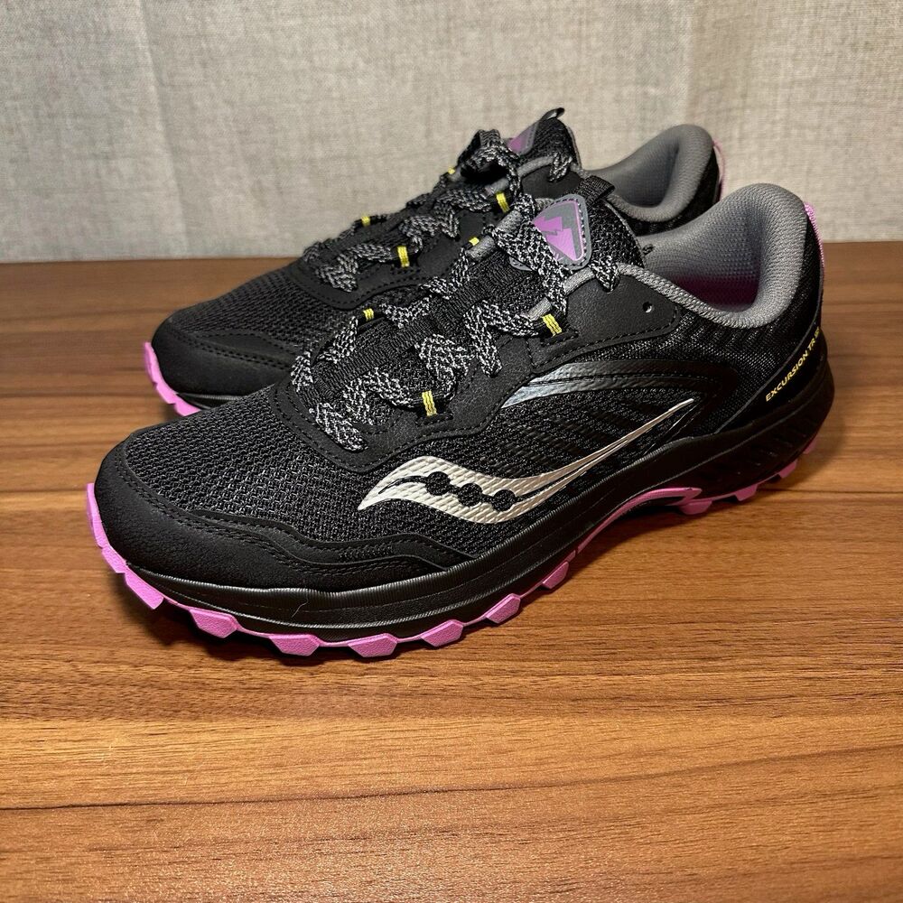Saucony Excursion TR15 Shoes, Purple & Black, Women's Size 11